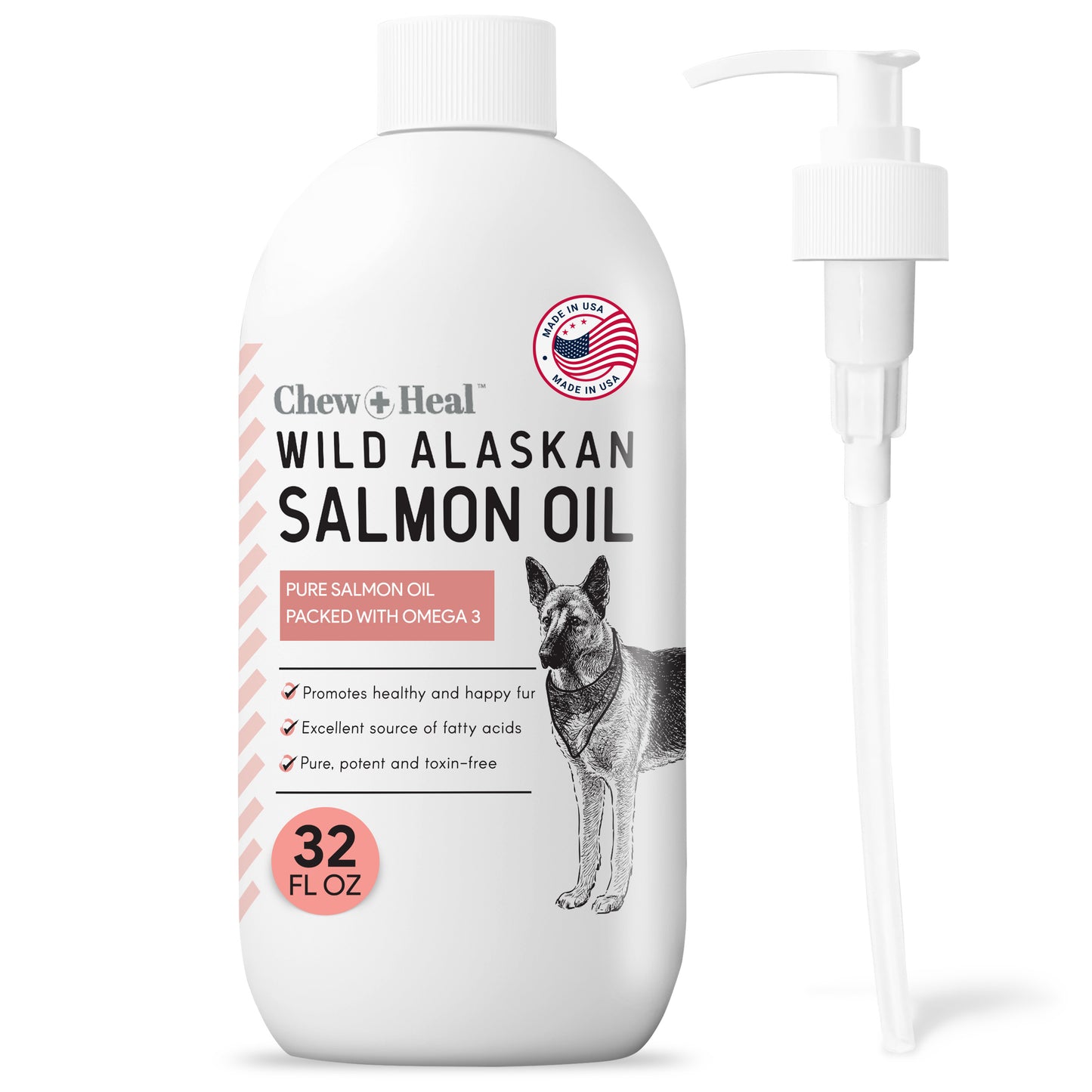 Pure Wild Alaskan Salmon Oil for Dogs