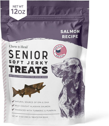 Seniors Soft Salmon Jerky Treats