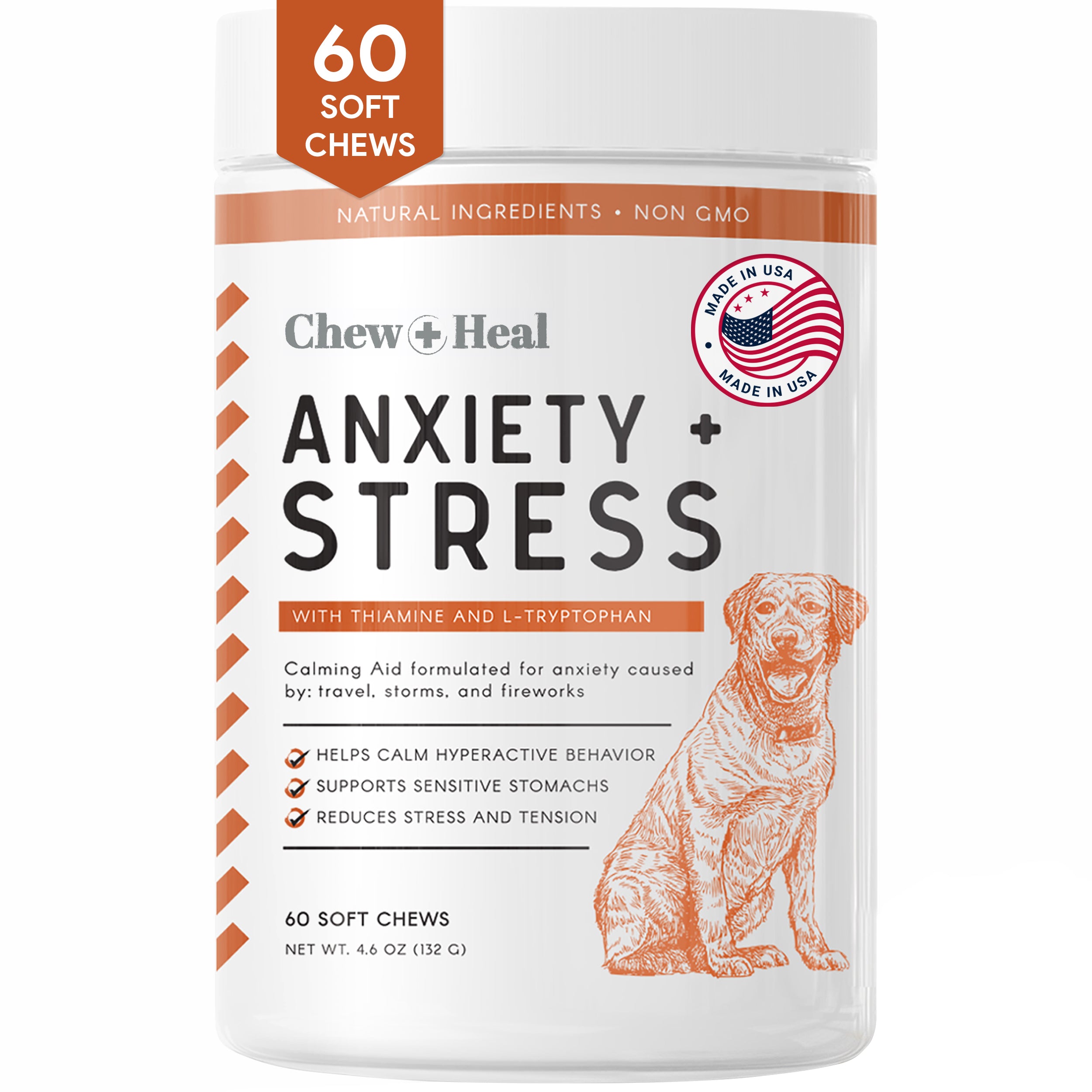 Stress chews outlet for dogs