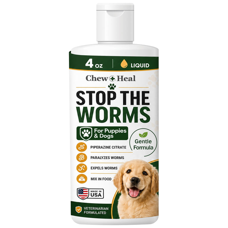 Stop The Worms Wormer for Puppies & Kittens