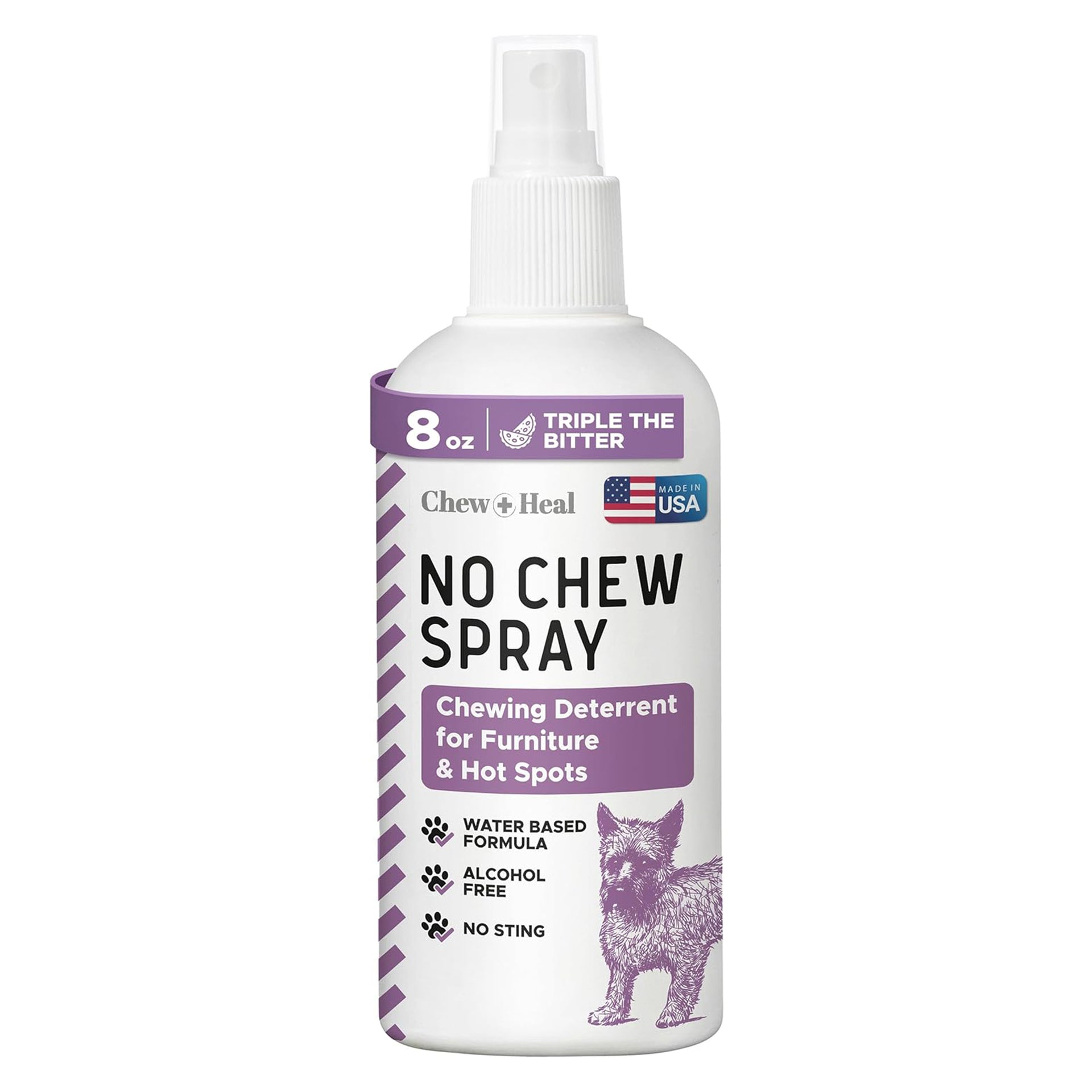 No Chew Dog Spray Chew Heal