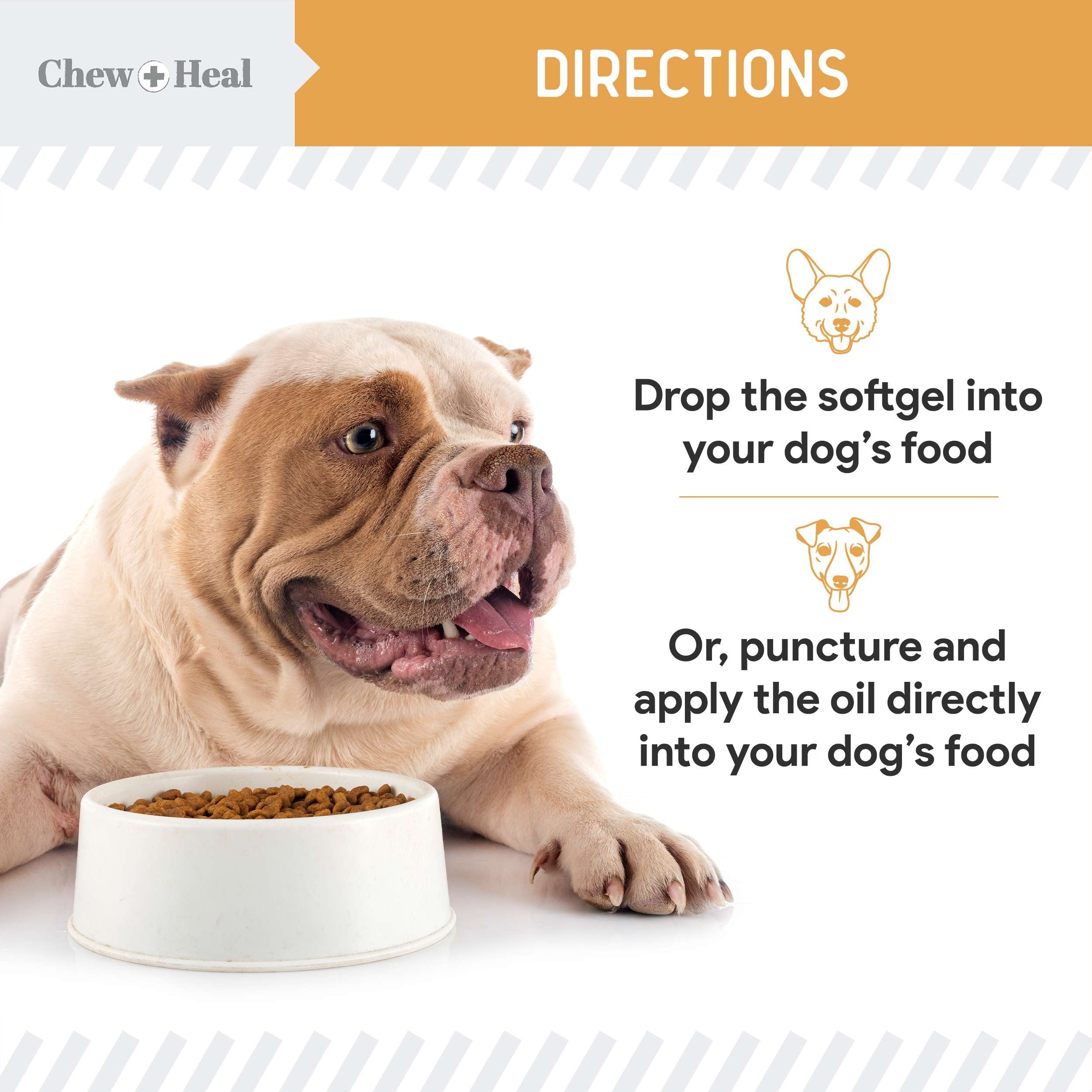 Omega 3 Fish Oil for Dogs 180 Softgel