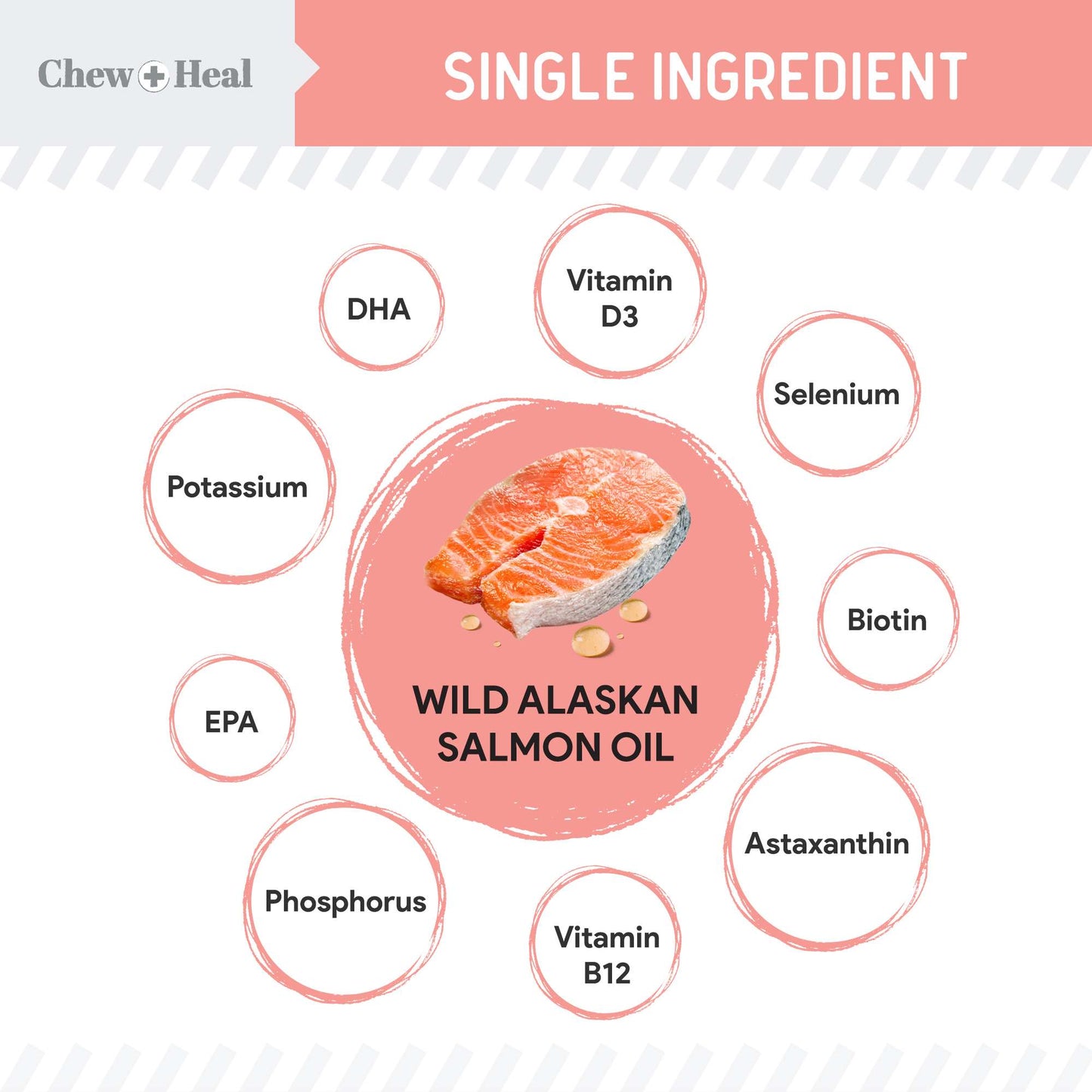 Pure Wild Alaskan Salmon Oil for Dogs