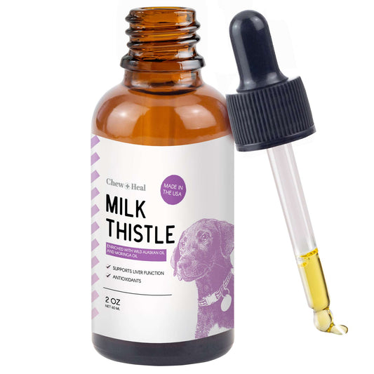 2 oz Milk Thistle with Moringa oil and Wild Alaskan Salmon Oil – Liver Support